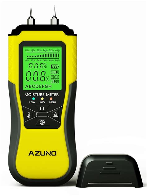 azuno moisture meter manual|moisture detector for drywall.